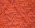 Wavy Crisscross Blender Cotton - Burnt Orange
