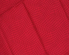 Wavy Crisscross Blender Cotton - Red