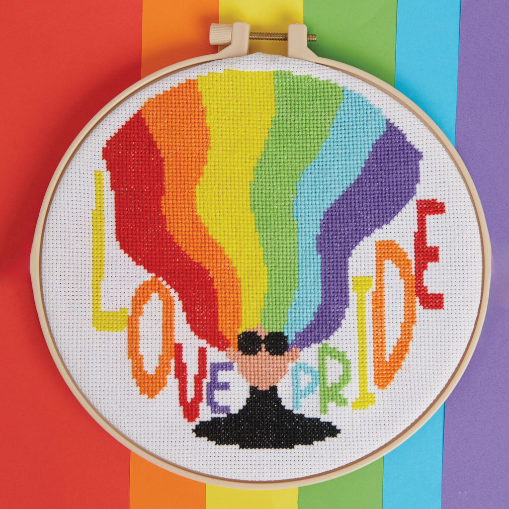 Cross Stitch Kit - Love Pride | Simply Make | DSM106265