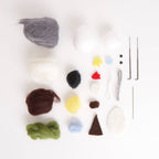 Needle Felting Badger With Bouquet | Simply Make | DSM106658