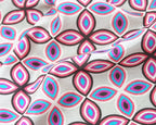 Little Johnny Digital Mosaic Beige 100% Cotton Fabric