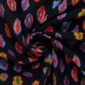 Little Johnny Digital Vajayjay Black 100% Cotton Fabric