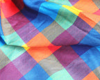 Little Johnny Digital Tartan Multicolour Cotton Poplin Fabric