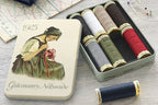 Gutermann Nostalgic Box Sew-All Thread Tin – 8 x 100m Spools Classic Colours