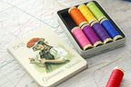 Gutermann Nostalgic Box Sew-All Thread Tin – 8 x 100m Spools Bright Colours