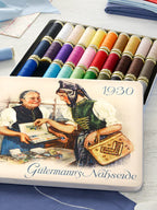 Gutermann Nostalgic Box Sew-All Thread – 30 x 100m Spools
