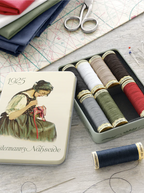 Gutermann Nostalgic Box Sew-All Thread Tin – 8 x 100m Spools Classic Colours
