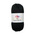 Super Soft DK 100% Acrylic 100g Black Himalaya Yarn