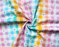 Little Johnny Love Check Premium Cotton Fabric