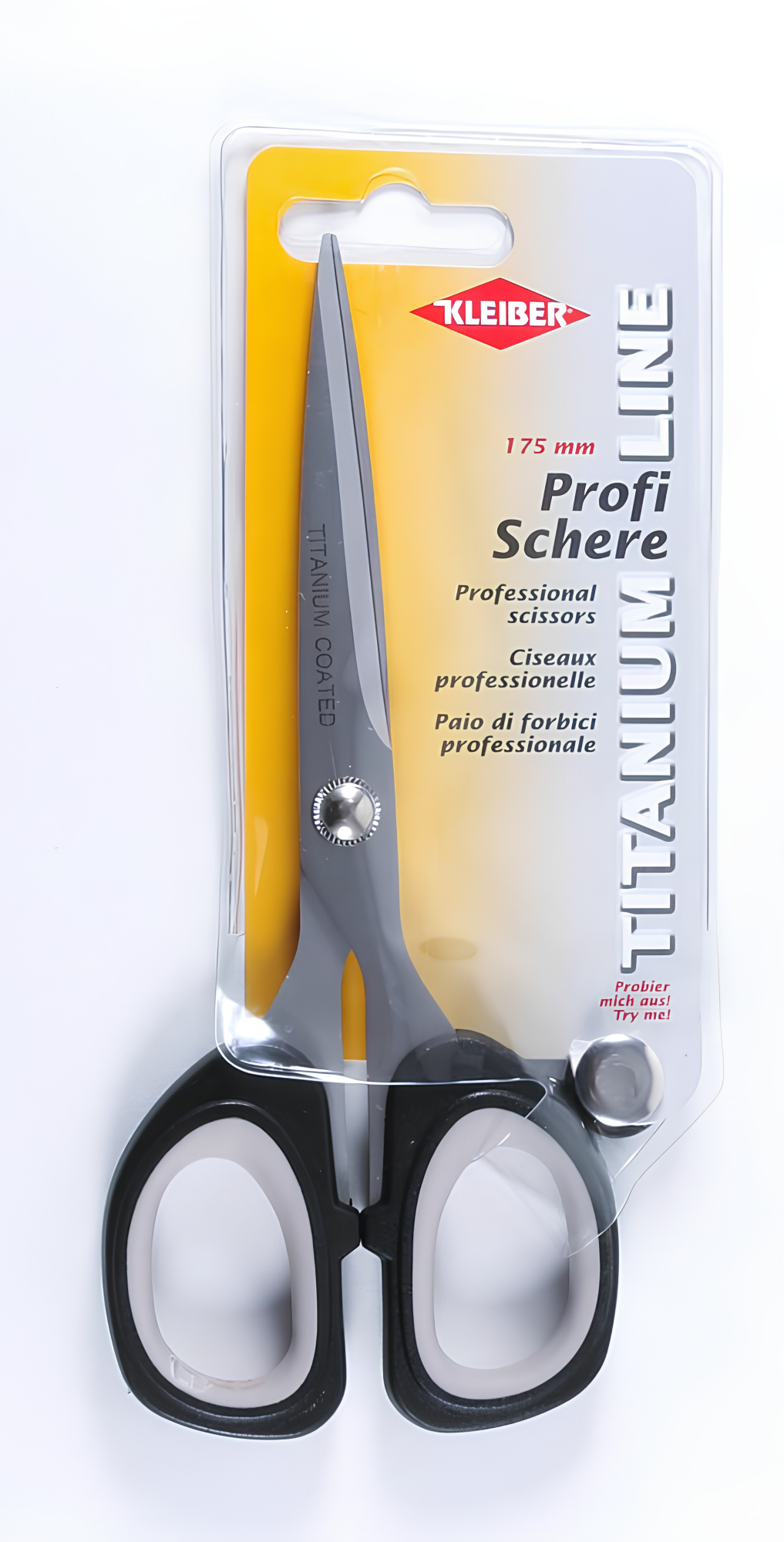 Kleiber Professional Titanium Soft Touch Scissors 175mm (6¾") – 92139