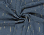 Abstract Ripped Denim Fabric
