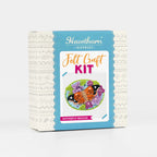 Hawthorn Handmade Butterfly Felt Craft Brooch Kit for Beginners