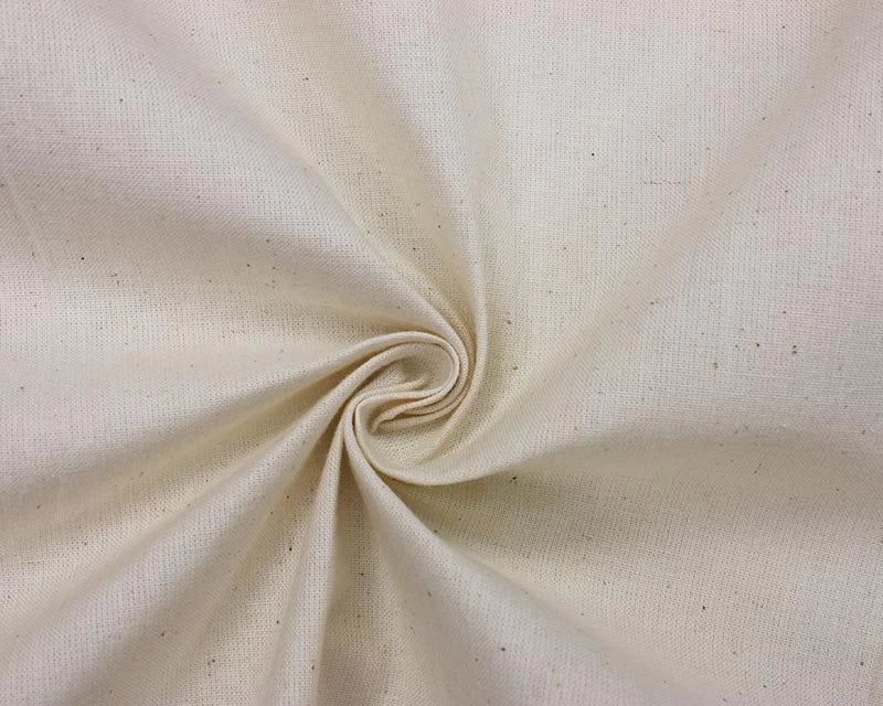 Plain Unbleached Natural 100% Cotton Calico