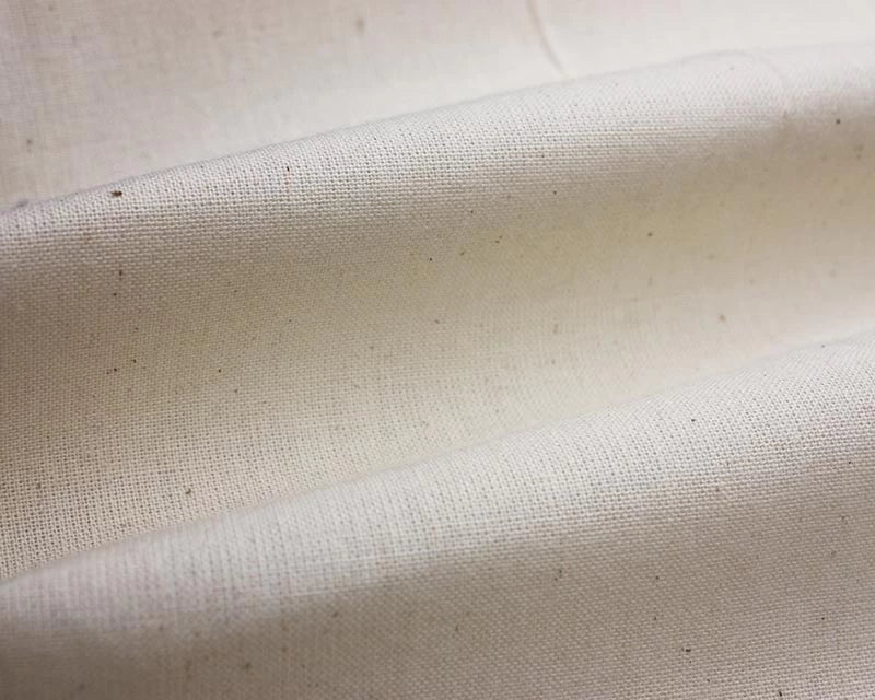 Plain Unbleached Natural 100% Cotton Calico