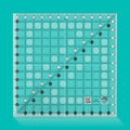 Creative Grids CGR12 Square Non Slip Quilting Ruler 12½ x 12½ inch
