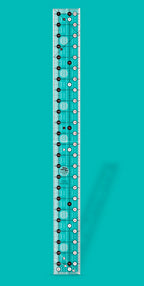 Creative Grids CGR224 Non-Slip Quilting Ruler 2½ x 24½ inch