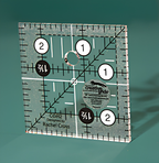 Creative Grids CGR2 Non-Slip Square Quilting Ruler 2½ x 2½ inch