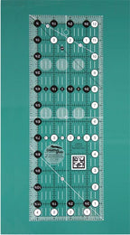 Creative Grids CGR412 Non-Slip 4½" x 12½" Quilting Ruler