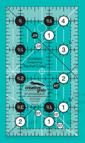 Creative Grids CGR2545 Non-Slip Quilting Ruler 2½ x 4½ inch