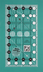 Creative Grids CGR48 Non-Slip 4½" x 8½" Quilting Ruler