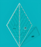 Creative Grids 60° Diamond Quilting Ruler 8½" – CGR60DIA