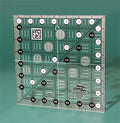 Creative Grids CGR7 Non-Slip Square Quilting Ruler 7½ x 7½ inch