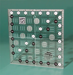 Creative Grids CGR7 Non-Slip Square Quilting Ruler 7½ x 7½ inch