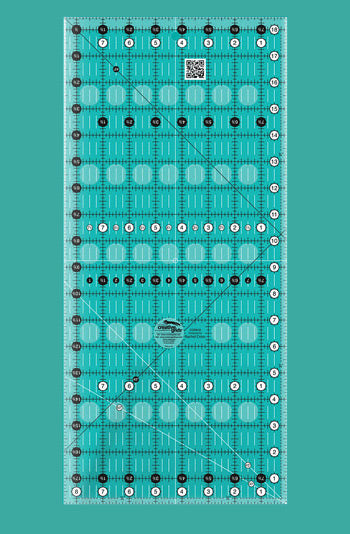 Creative Grids CGR818 Non-Slip 8½" x 18½" Quilting Ruler