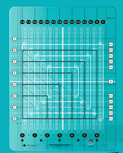 Creative Grids Stripology Mini Quilting Ruler – CGRGE3