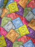 Coloured Wrappers Polycotton Fabric | 110cm Wide | 90/10 Poly Cotton