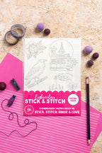 Hawthorn Handmade Gothic Tales Halloween Stick & Stitch Embroidery Pack