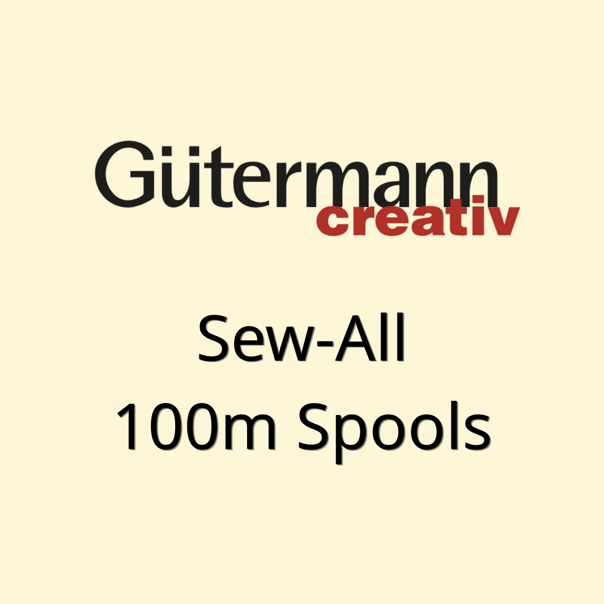 Gütermann Sew-All Polyester Thread 100m – 40 Colours