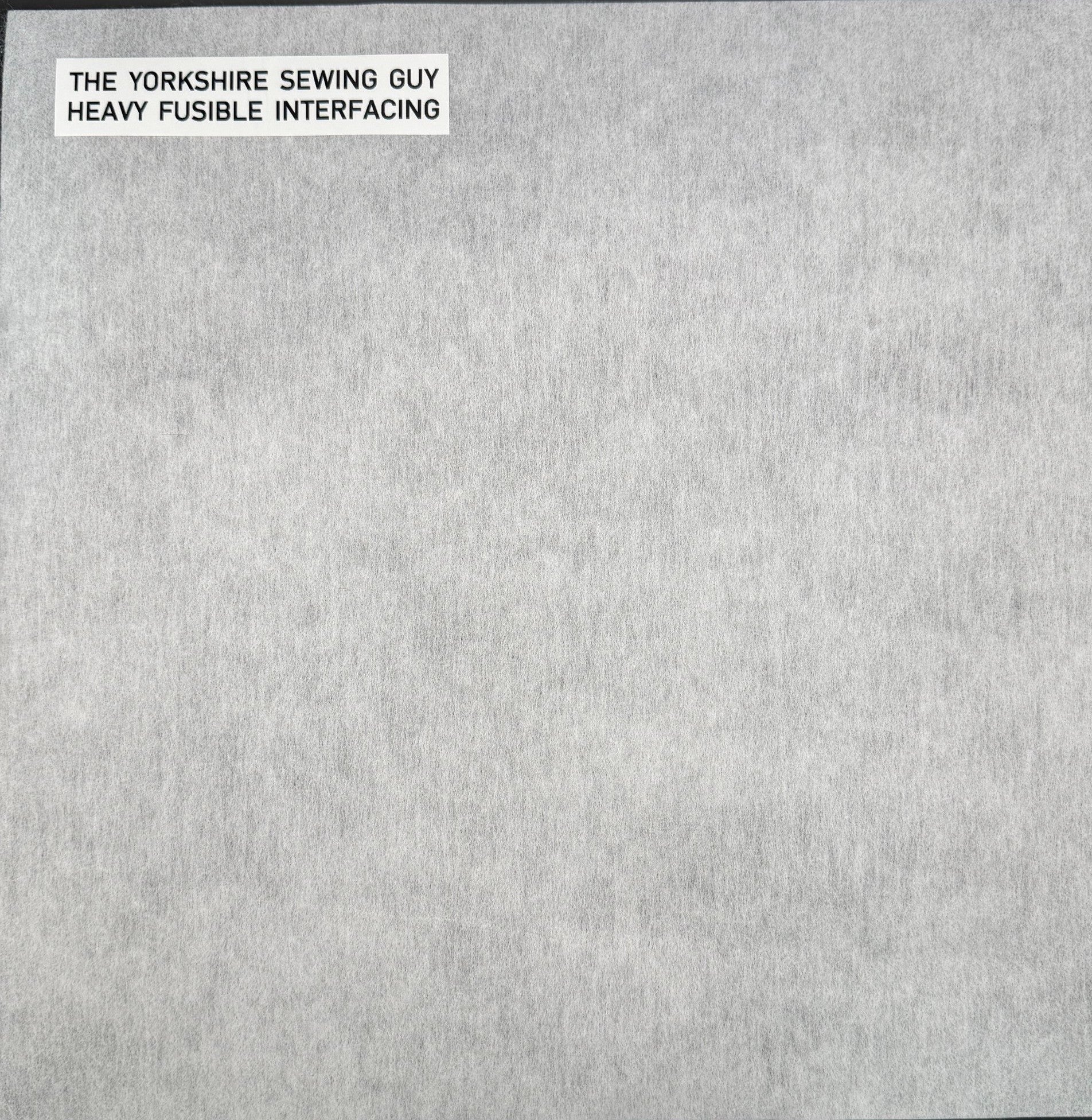 White Fusible Iron-On Interfacing – Light, Medium & Heavy Weight