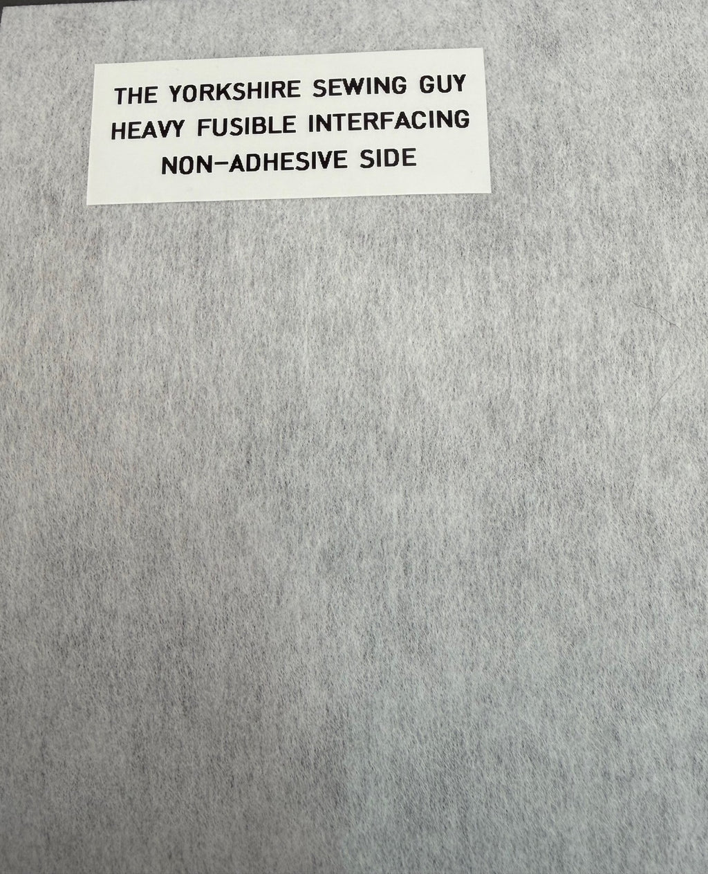 White Fusible Iron-On Interfacing – Light, Medium & Heavy Weight
