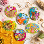 Hawthorn Handmade Hare Felt Craft Brooch Kit for Beginners