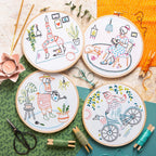 Hawthorn Handmade Stretch Yoga Embroidery Kit for Beginners
