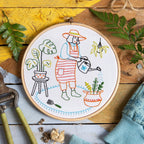 Hawthorn Handmade Grow Gardening Embroidery Kit for Beginners