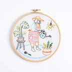 Hawthorn Handmade Grow Gardening Embroidery Kit for Beginners