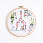 Hawthorn Handmade Stretch Yoga Embroidery Kit for Beginners