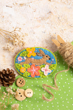 Hawthorn Handmade Hare Felt Craft Brooch Kit for Beginners