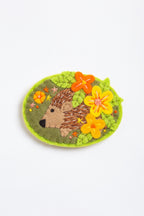 Hawthorn Handmade Hedgehog Felt Craft Brooch Kit for Beginners