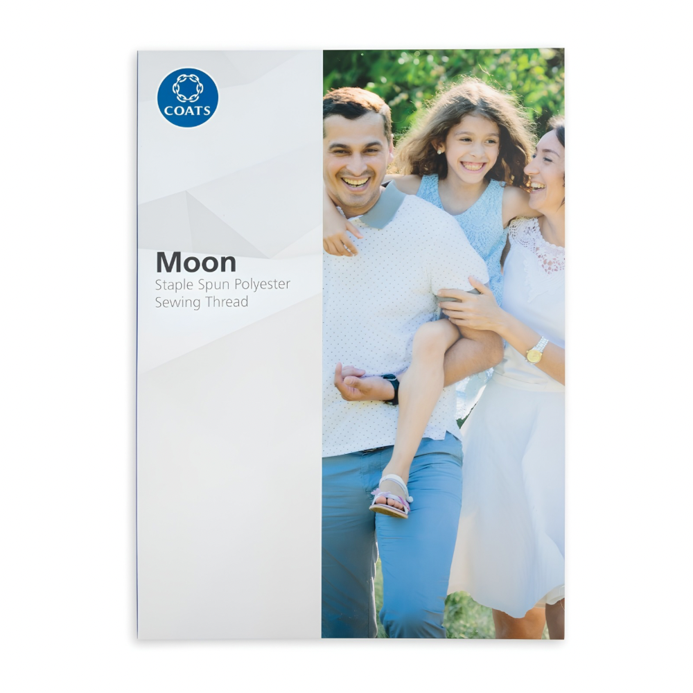 Coats Moon Real Thread Shade Card