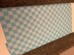 Checkboard Blender Cotton | Sky Blue