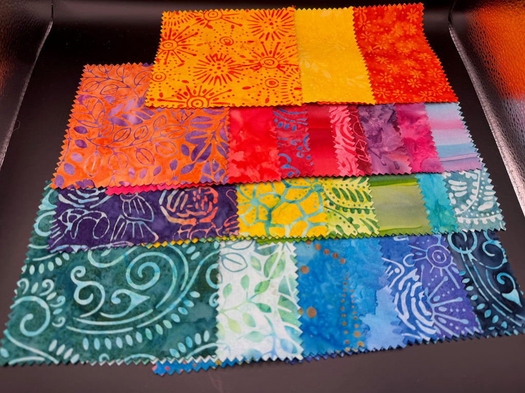 Moda Sunburst Batik Charm Pack