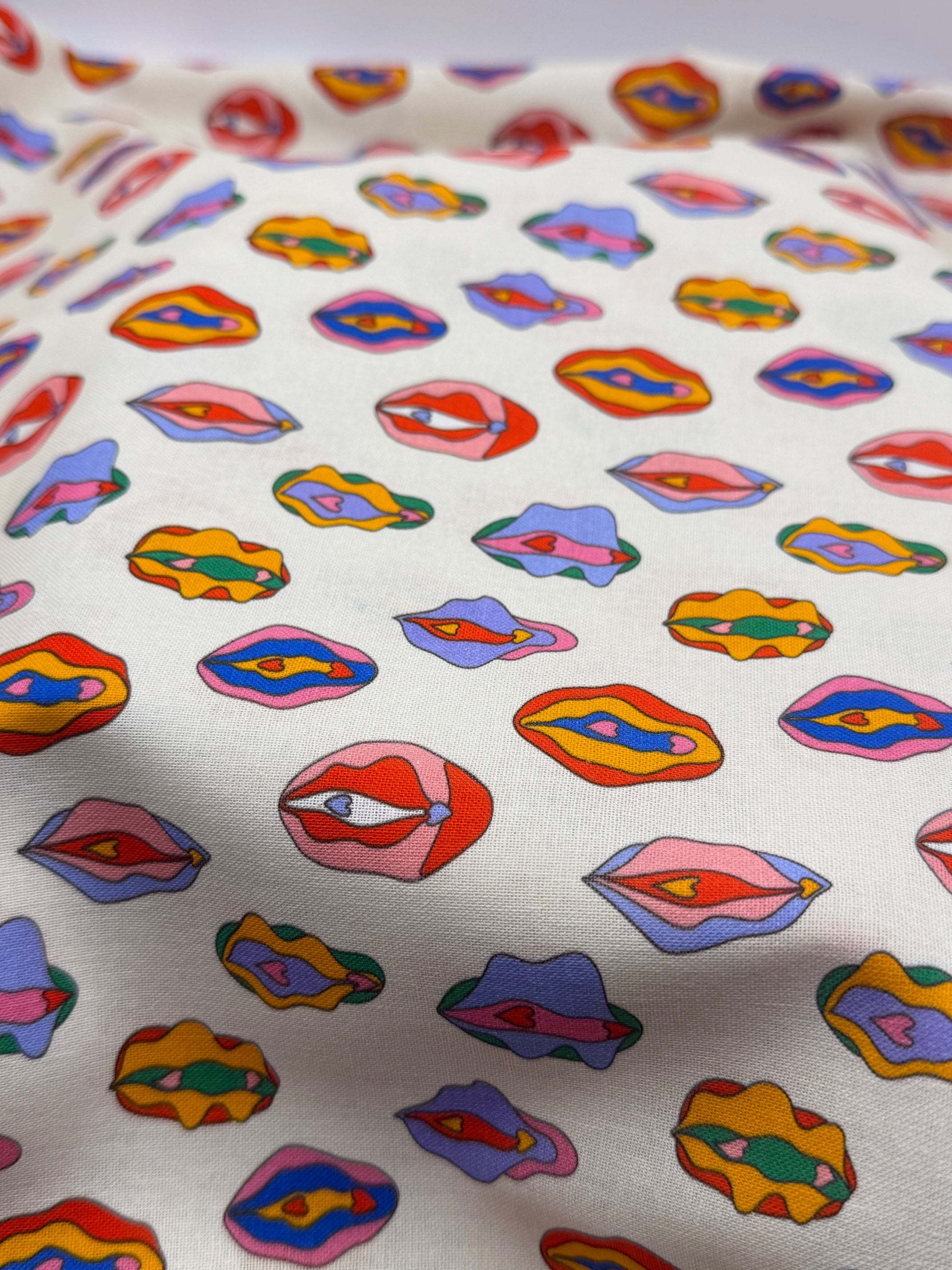 Little Johnny Vajayjay Fabric | Novelty Cotton Print