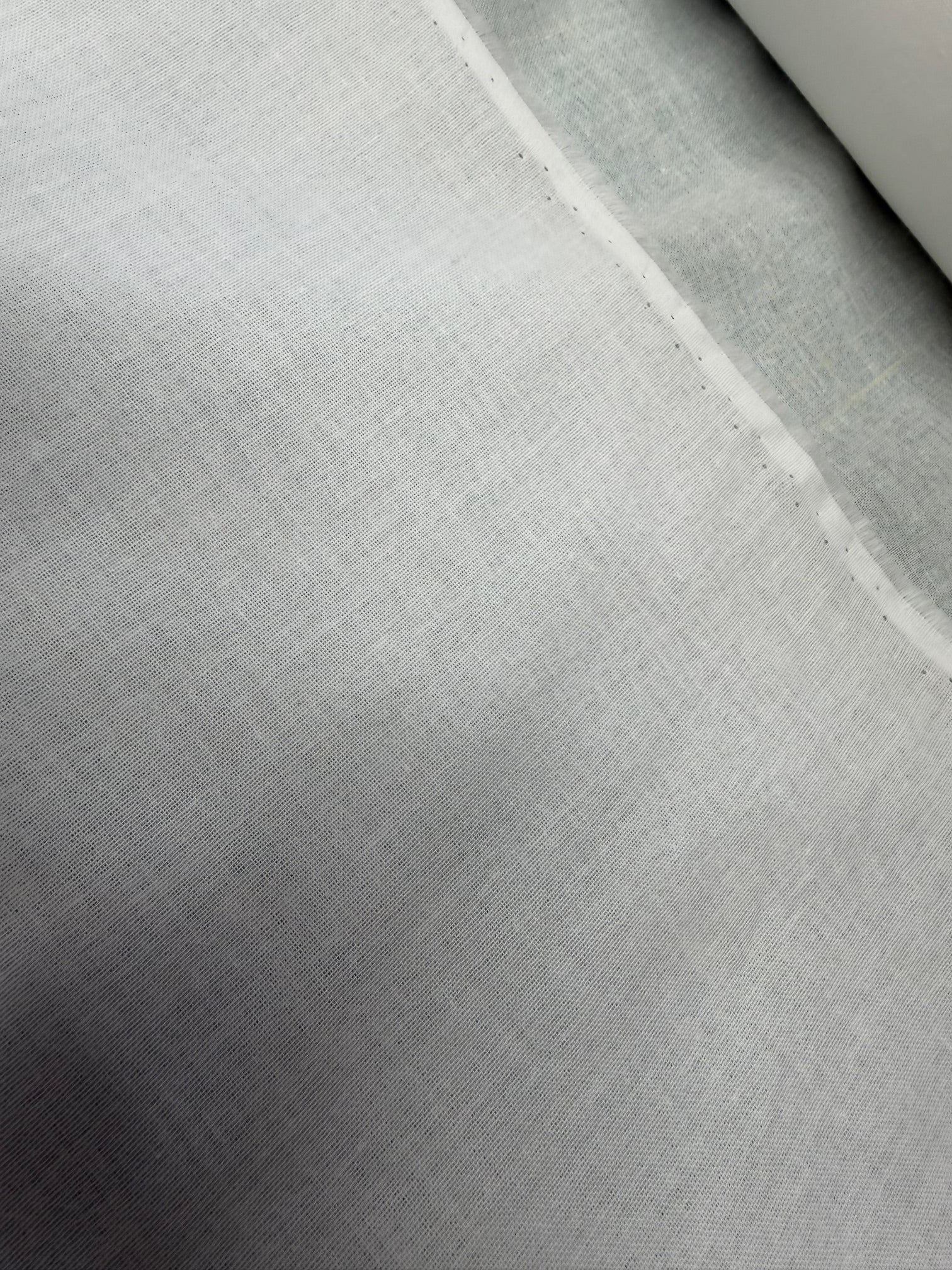 100% Cotton Woven Fusible Interfacing – White (Vlieseline G700 / Pellon SF101 Equivalent)
