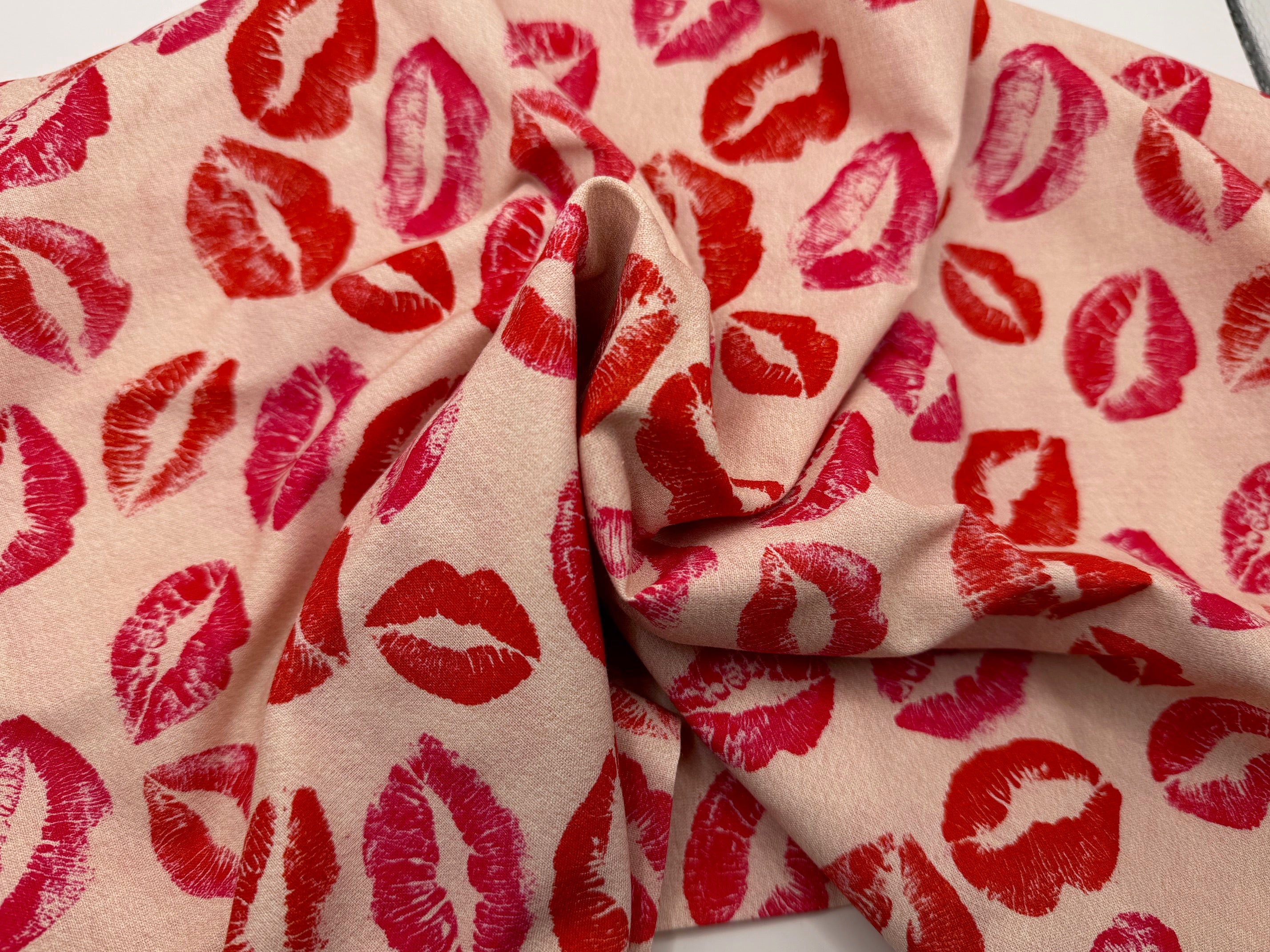 Little Johnny Cotton Kisses Fabric | Cotton Print