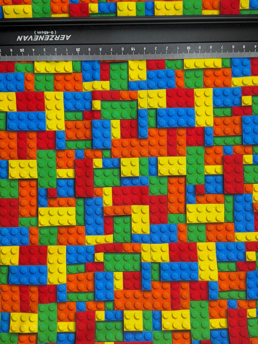 Little Johnny 3D Building Blocks | Cotton Digital Print