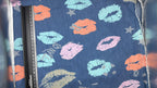 Lips Lacquered Chambray 100% Cotton