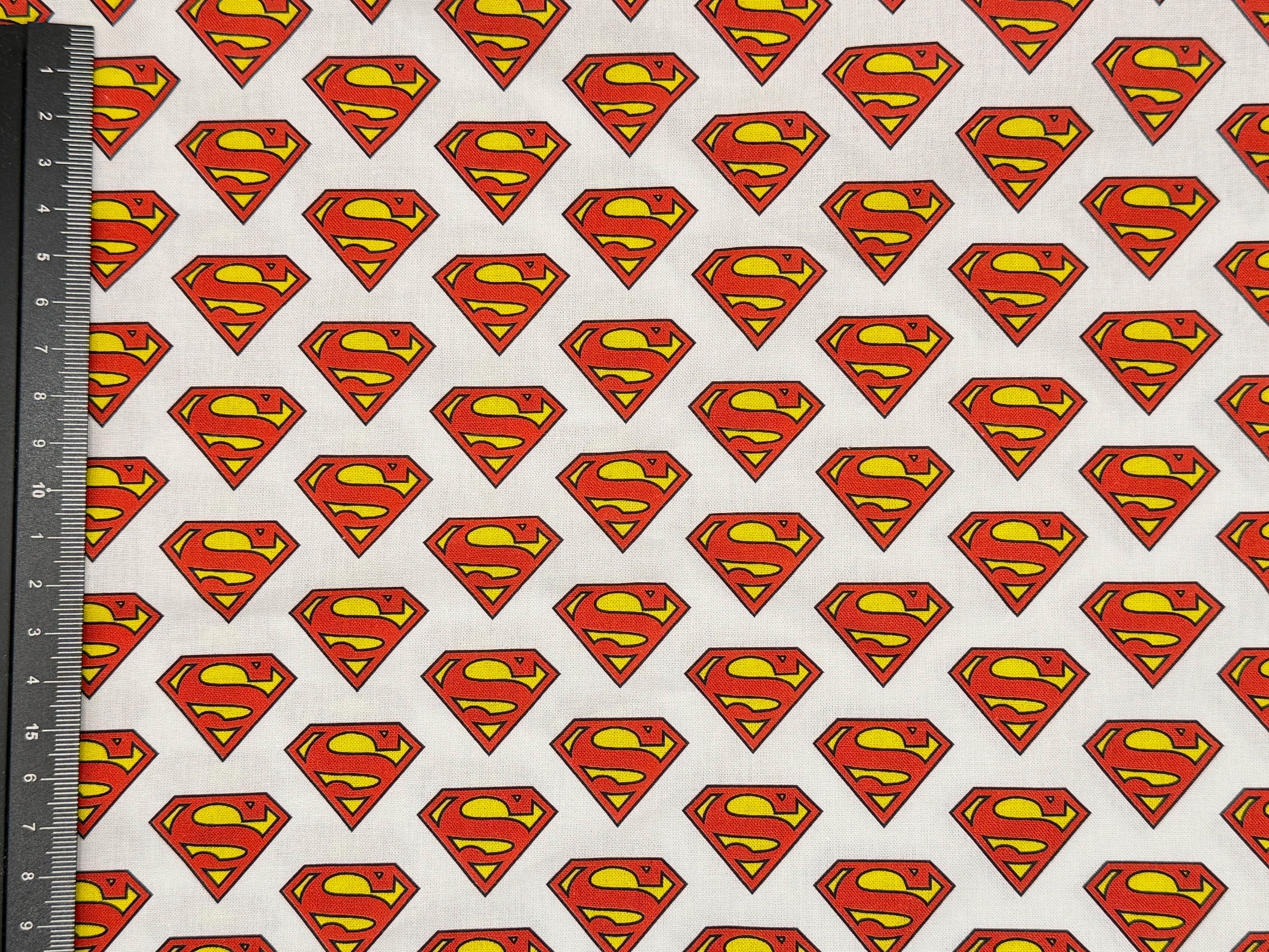 Little Johnny DC Superman Classic Badge | Licensed Digital Print Cotton